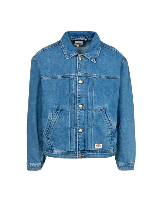 Dickies Blue Denim Jackets for men