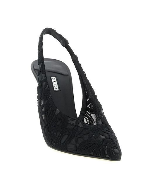Le Silla Black Pumps