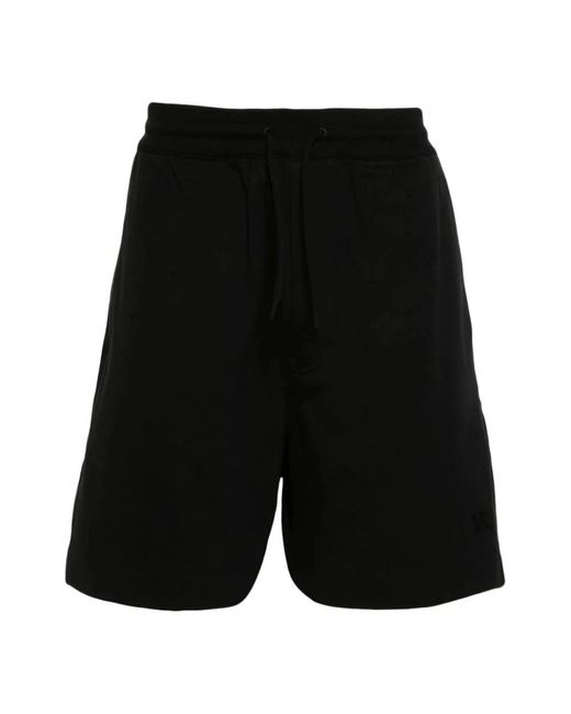 Y-3 Black Casual Shorts for men