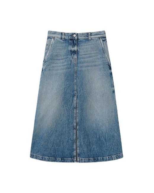 Actitude Blue Denim Skirts