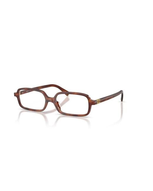 Miu Miu Brown Glasses