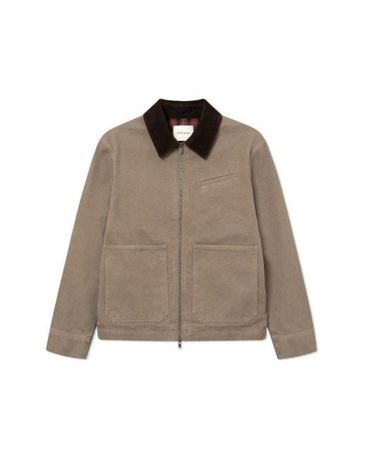 WOOD WOOD Brown Light Jackets for men