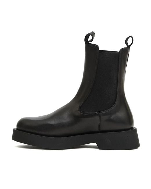 Poeve Black Chelsea Boots