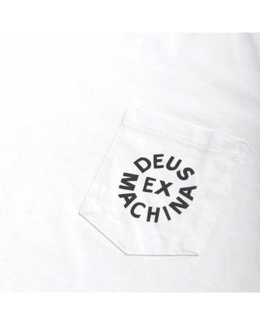 Deus Ex Machina White T-Shirts for men