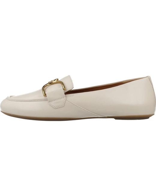 Geox Schoenen ,Palmaria Loafers in het White