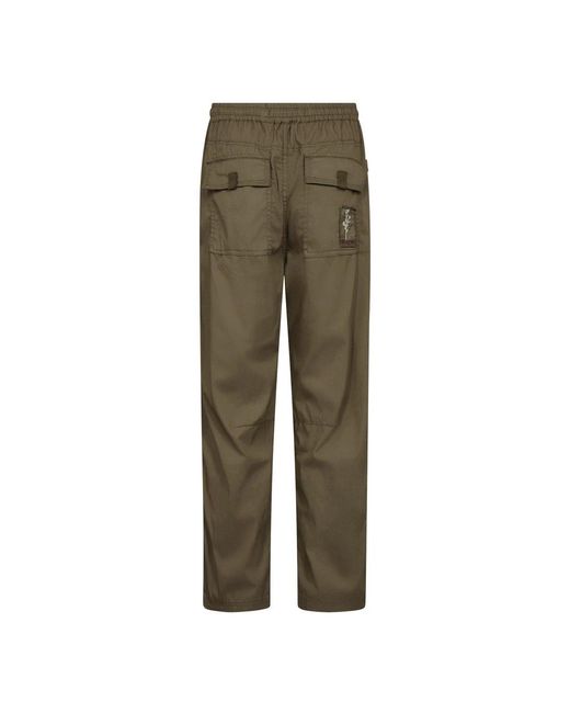 Mos Mosh Green Straight Trousers