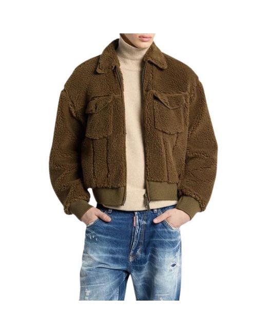 Bomber Jackets DSquared² pour homme en coloris Brown