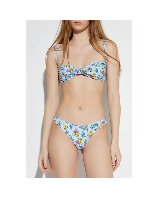 Dolce & Gabbana Blue Bikinis