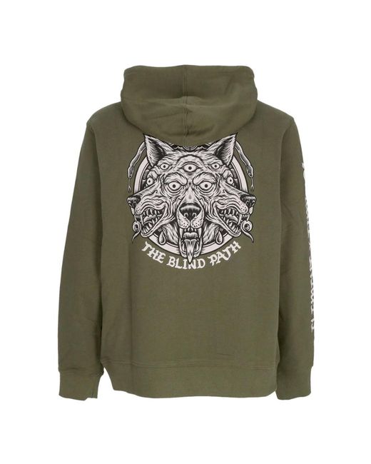 Element Hoodies & Sweatvesten ,Groen ,Katoen Lichtgewicht Tracksuit Sweatshirt Met Capuchon in het Green voor heren