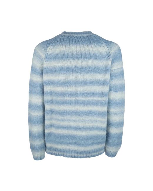 Round-Neck Knitwear Daniele Fiesoli de hombre de color Blue