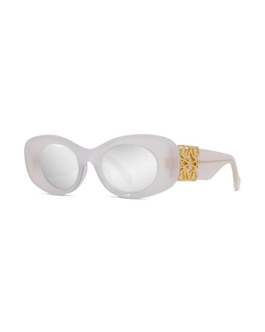 Loewe White Sunglasses