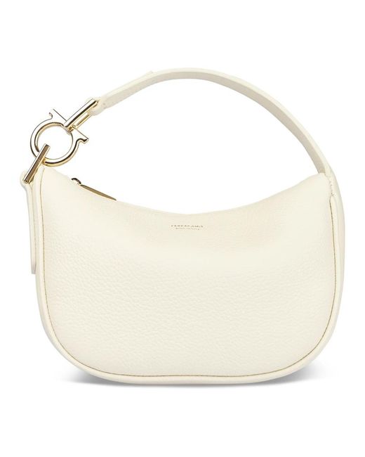 Ferragamo White Handbags