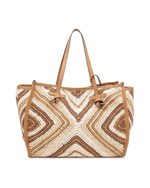 Gianni Chiarini Brown Shopping Bags