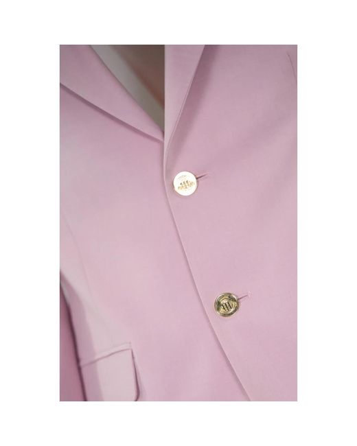 Daniele Alessandrini Single breasted suits in Pink für Herren