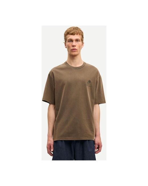 Samsøe & Samsøe Brown T-Shirts for men