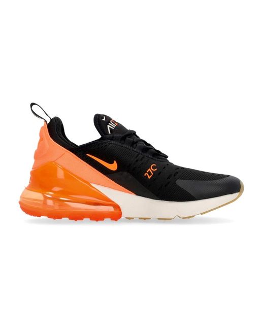 Nike Orange Air Max 270 Sneaker