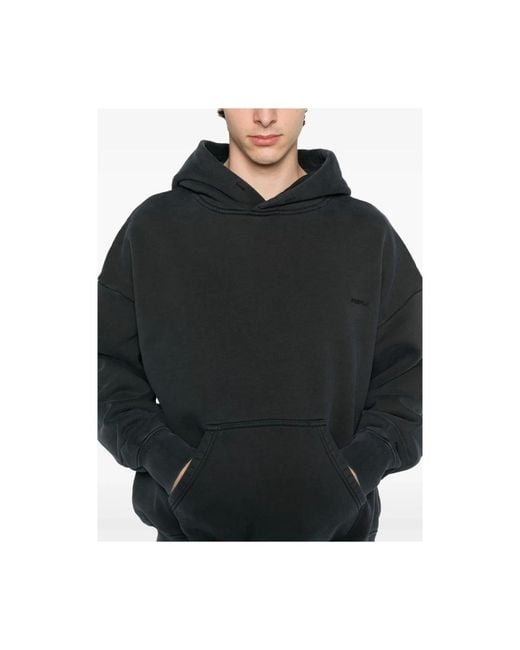 Purple Brand Black Hoodies for men