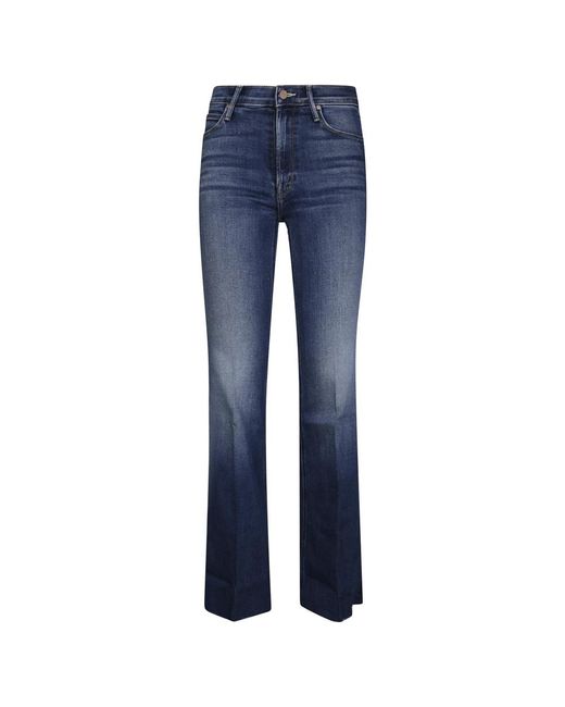 Boot-Cut Jeans di Mother in Blue