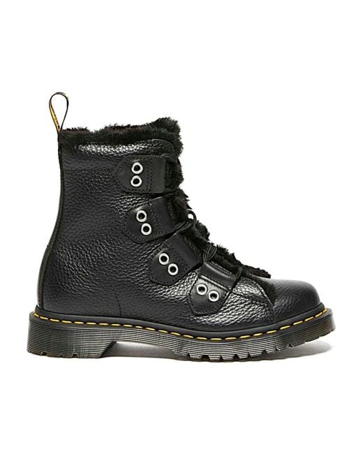 Dr. Martens Black Winter Boots