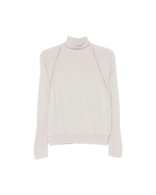 Turtlenecks D.exterior de color White