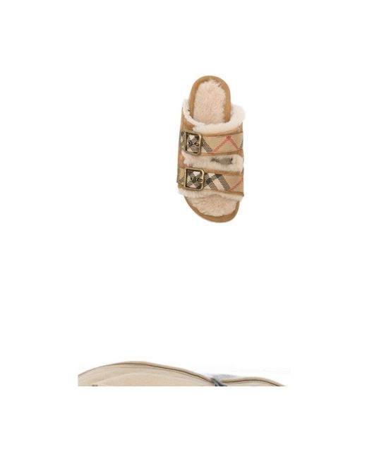 Burberry Brown Sliders