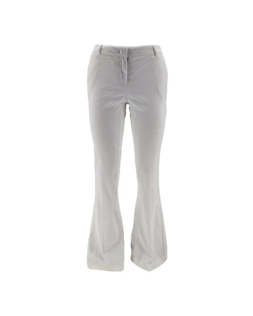 Kiltie Gray Wide Trousers
