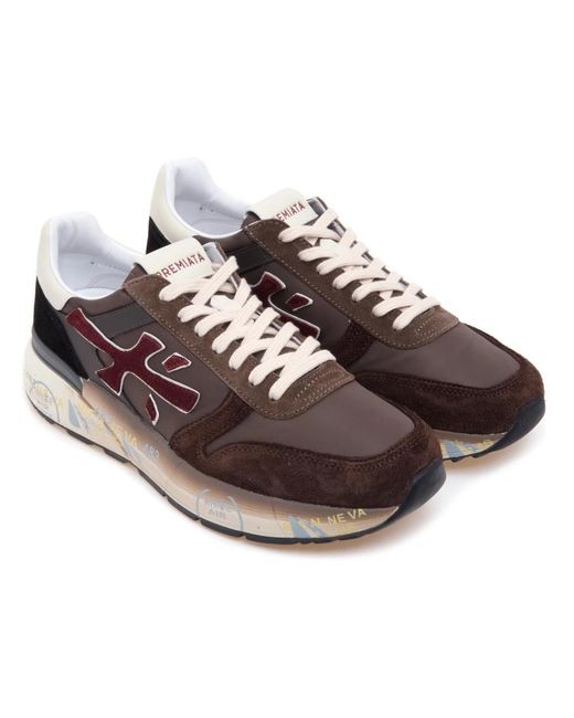 Premiata Mick Sneaker in Brown für Herren