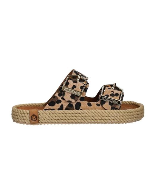 Sliders Bohonomad en coloris Brown