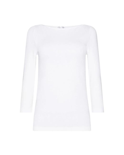 Wolford Cordoba Top Lange Mouwen in het White