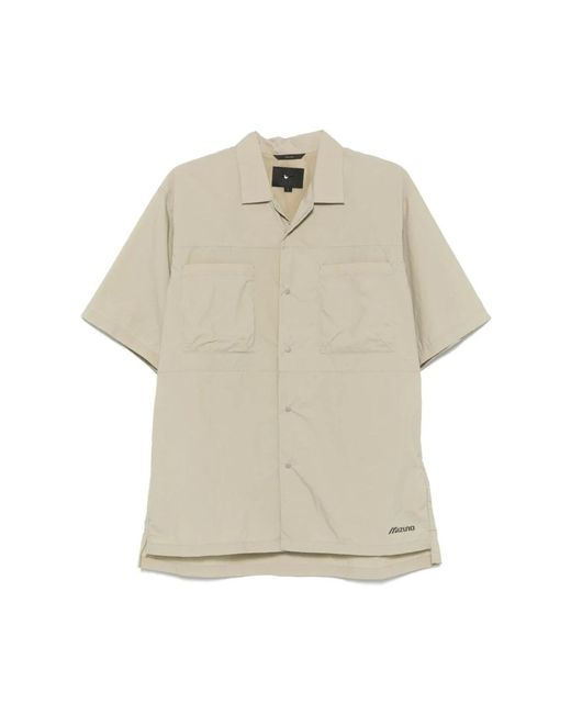 Short Sleeve Shirts Mizuno de hombre de color Natural