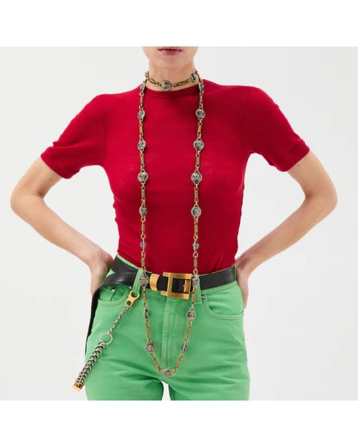 Versace Red T-Shirts