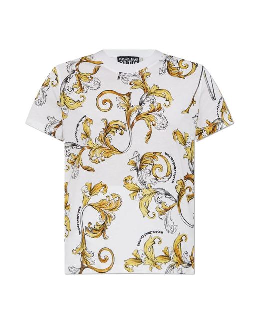 Versace Jeans Couture White T-Shirts