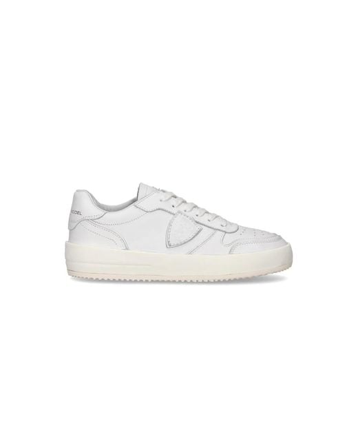 Philippe Model White Sneakers