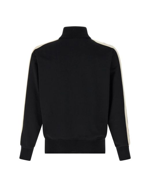 Palm Angels Black Zip-Throughs for men