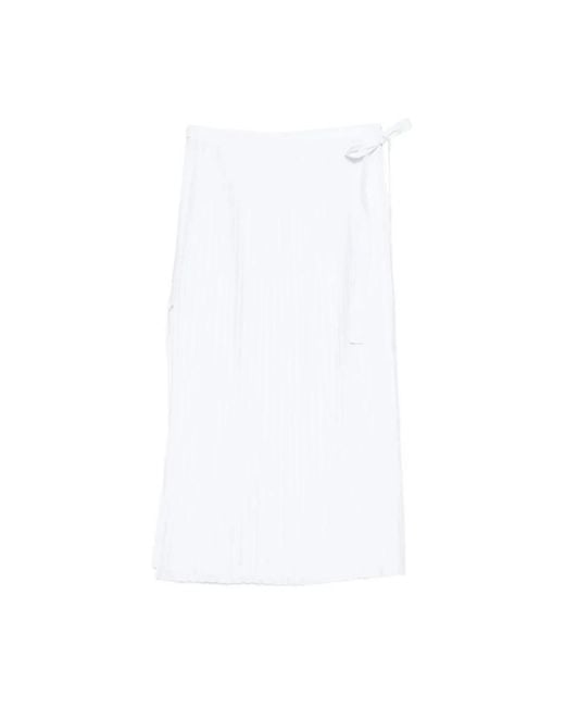 Barena White Maxi Skirts