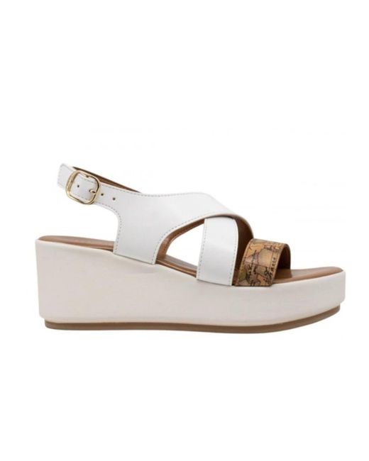 Alviero Martini 1A Classe Metallic Wedges
