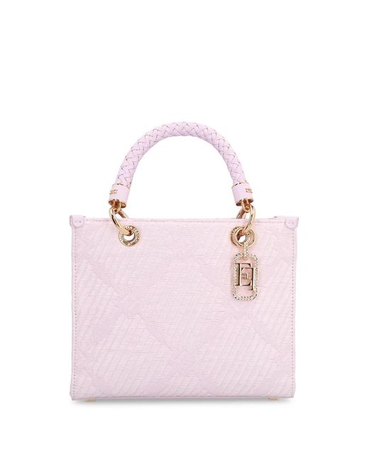 Handbags Elisabetta Franchi de color Pink