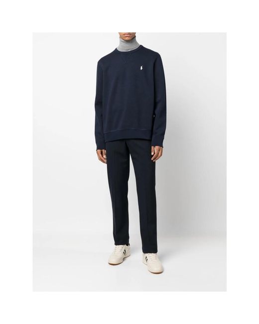 Ralph Lauren Blue Round-Neck Knitwear for men