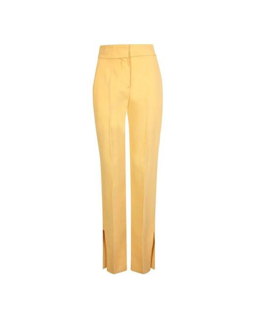 Jacquemus Pantalons in het Yellow