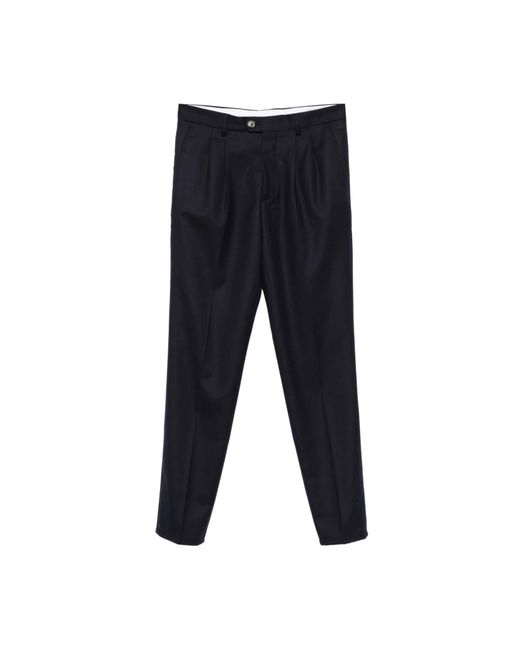 Brunello Cucinelli Black Suit Trousers for men