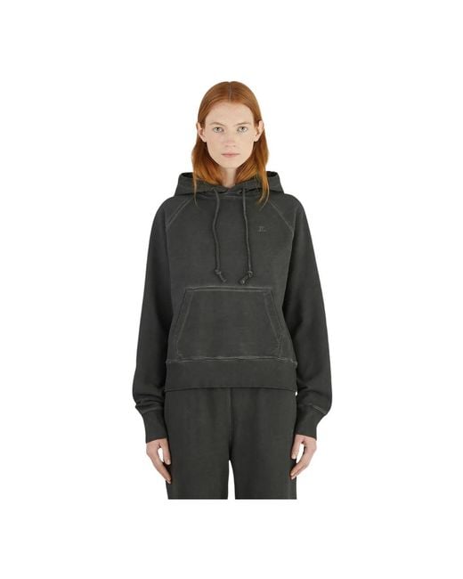 Helmut Lang Black Klassischer Kapuzenpullover