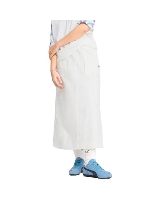 Midi Skirts PUMA de color White