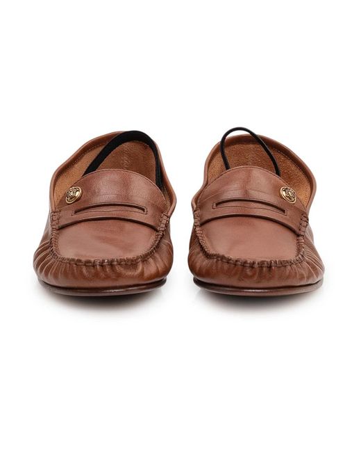 Versace Brown Loafers