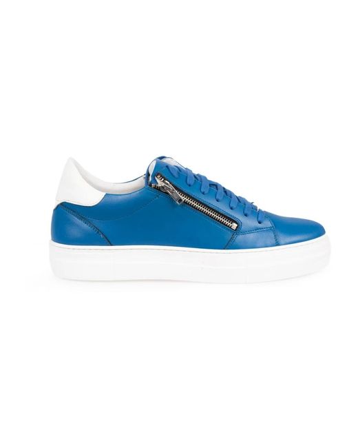Sneakers in pelle italiana di Antony Morato in Blue da Uomo