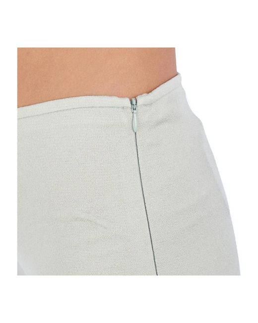 Emporio Armani Gray Wide Trousers