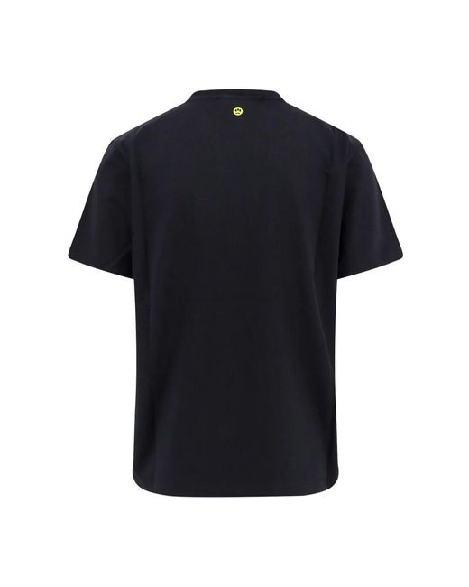 Barrow Schwarze T-Shirts Und Polos Mit Ikonischem Druck in Black für Herren