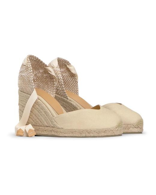 Castaner Metallic Wedges