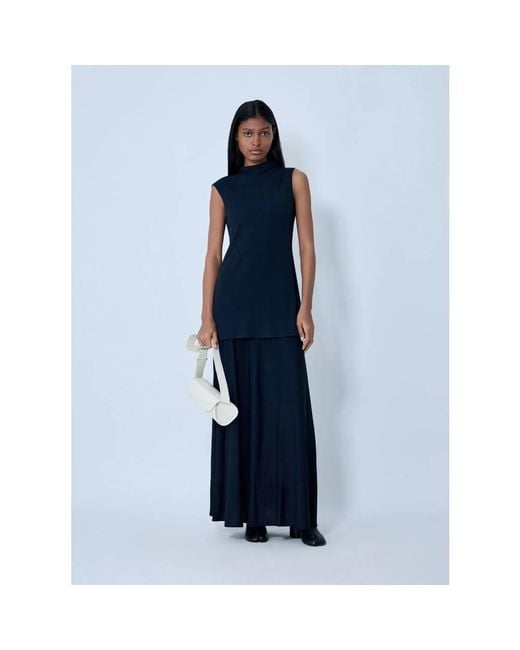 Jil Sander Blue Maxi Dresses