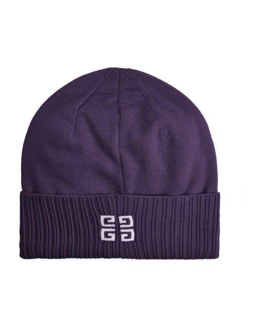 Givenchy Purple Beanies