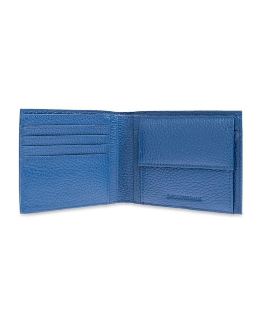 Wallets & Cardholders di Emporio Armani in Blue da Uomo